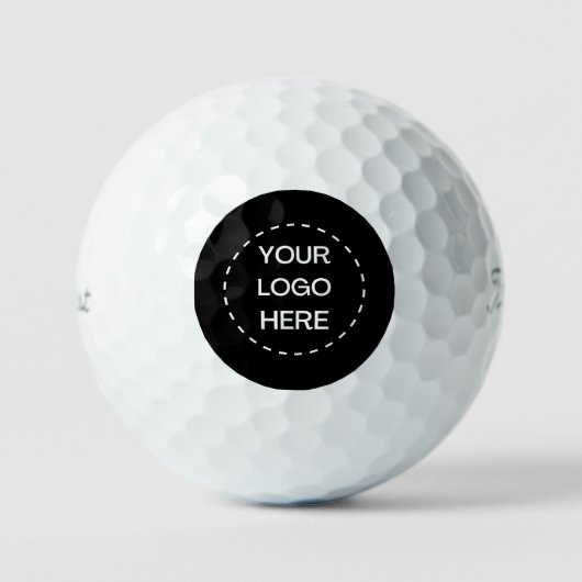 Benutzerdefiniertes doppelseitiges Logo Golfball (Vorderseite)