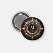 🐉 Benutzerdefiniertes Drache Fantasy-Symbol für G Magnet (Vorderseite/Rückseite)