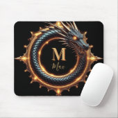 🐉 Benutzerdefiniertes Drachen-Fantasy-Symbol für Mousepad (Mit Mouse)