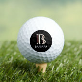 Benutzerdefiniertes dreilagiges Monogramm mit Vorn Golfball (Insitu T-Shirt)