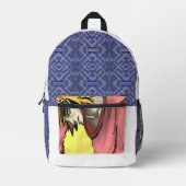 ・ Benutzerdefiniertes Druckgepäck | Personalisiert Bedruckter Rucksack (Vorderseite)