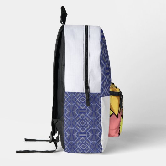 ・ Benutzerdefiniertes Druckgepäck | Personalisiert Bedruckter Rucksack (Links)