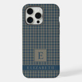 Benutzerdefiniertes dunkelblaues, lichtgraues Must iPhone Hülle (Rückseite)