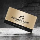 Benutzerdefiniertes echtes Anwesen-Logo Moderner G Visitenkarte