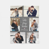 Benutzerdefiniertes, editierbares Farbfotolack Fleecedecke (Vorderseite)