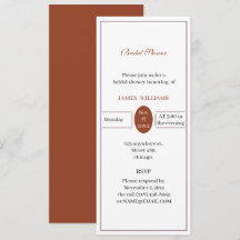 Benutzerdefiniertes einfaches braunes Brautparty