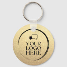 Benutzerdefiniertes einfaches Clean Gold Business