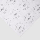 Benutzerdefiniertes einfaches Firmenlogo Seidenpapier (Detail)