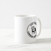 Benutzerdefiniertes einfaches Geschäftslogo Kaffeetasse (VorderseiteRechts)
