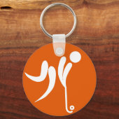 Benutzerdefiniertes einfaches Logo mit Werbedesign Schlüsselanhänger (Vorderseite)