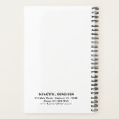 Benutzerdefiniertes einfaches Logo Planer (Rückseite)