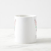 Benutzerdefiniertes Einhorn Süß Rosa Mädchen Kaffeetasse (Mittel)