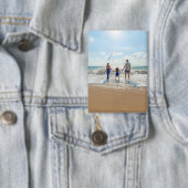 Benutzerdefiniertes einzelnes Foto personalisiert  Button (Insitu)