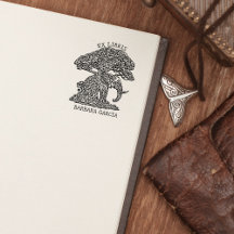 Benutzerdefiniertes Elefant Ex Libris Buchzeichen