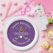 Benutzerdefiniertes elegantes Golf-Party-Design Pappteller (Party)