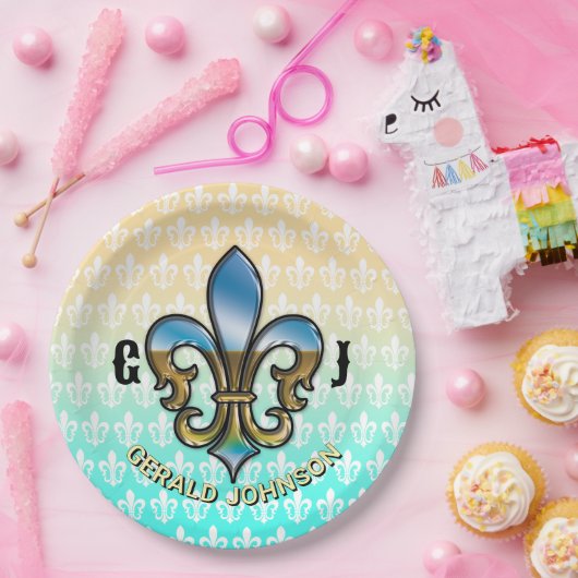 Benutzerdefiniertes elegantes Golf-Party-Design Pappteller (Party)