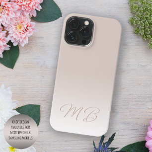 Benutzerdefiniertes Elegantes Licht Neutrales Beig Case-Mate iPhone 14 Pro Max Hülle