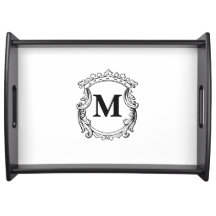 Benutzerdefiniertes elegantes Monogrammwappen