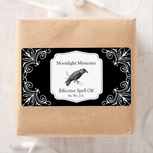 Benutzerdefiniertes elegantes, schwarzes Blüh-Drop (Insitu)