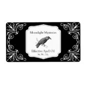 Benutzerdefiniertes elegantes, schwarzes Blüh-Drop (Vorne)