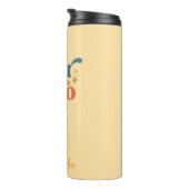 Benutzerdefiniertes elegantes Steel Tumbler-Logo Thermosbecher (Nach rechts gedreht)