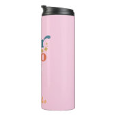 Benutzerdefiniertes elegantes Steel Tumbler-Logo Thermosbecher (Nach rechts gedreht)