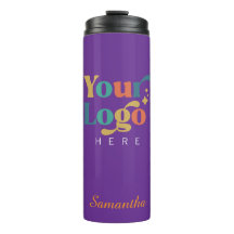 Benutzerdefiniertes elegantes Steel Tumbler-Logo