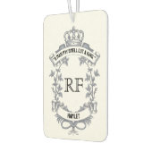 Benutzerdefiniertes elegantes zweiseitiges Zitat-M Autolufterfrischer (Links)