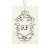 Benutzerdefiniertes elegantes zweiseitiges Zitat-M Autolufterfrischer (Rückseite)