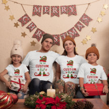 Benutzerdefiniertes Elf-T-Shirt, Personalisiertes