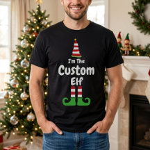 Benutzerdefiniertes Elf-T-Shirt, Personalisiertes