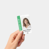 Benutzerdefiniertes Employee Grosses Foto, BarCode Ausweis (Handheld)