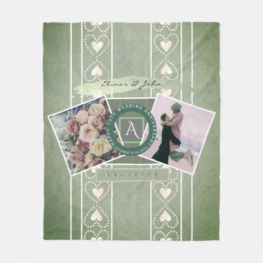 Benutzerdefiniertes Ereignis 2 Benutzerdefinierte Fleecedecke (Vorderseite)