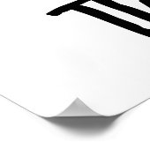 Benutzerdefiniertes Ereignisposter Poster (Ecke)