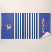 Benutzerdefiniertes Ersetzen des Cat-Fotos Strandtuch (Vorderseite)