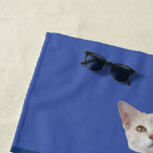 Benutzerdefiniertes Ersetzen des Cat-Fotos Strandtuch (Beispiel)