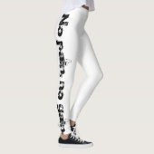 Benutzerdefiniertes Erstellen eines eigenen Textes Leggings (Rechts)