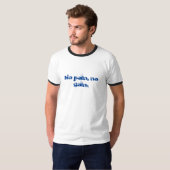 Benutzerdefiniertes Erstellen eines eigenen Textes T-Shirt (Vorne ganz)