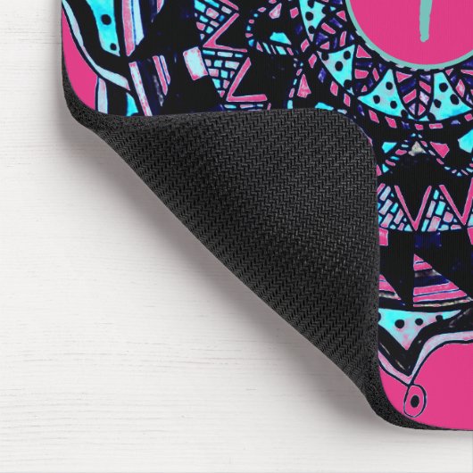 Benutzerdefiniertes erstes Mandala-Design Mousepad (Ecke)