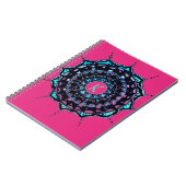 Benutzerdefiniertes erstes Mandala-Design Notizblock (Linke Seite)