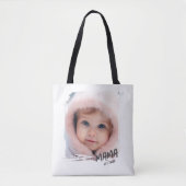 Benutzerdefiniertes Etabliertes Foto Mama Tasche (Vorderseite)
