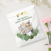 Benutzerdefiniertes Etikett Dschungelsafari Wilde  Geschenktütchen (Versiegelt)
