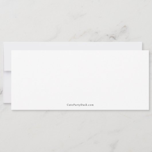 Benutzerdefiniertes Event-Ticket, Konzert-Fake-Tic Einladung (Rückseite)