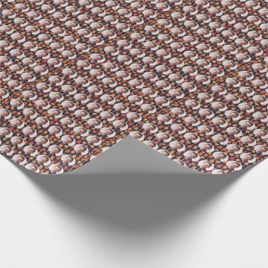 Benutzerdefiniertes Faces Gitarrenmuster Geschenkpapier (Ecke)