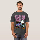 Benutzerdefiniertes Fahrerfoto T-Shirt (Vorne ganz)