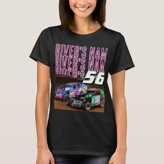Benutzerdefiniertes Fahrerfoto T-Shirt (Vorderseite)