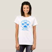 Benutzerdefiniertes Familien Basic T-Shirt für Her (Vorne ganz)