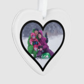 Benutzerdefiniertes Familienbild Ornament (Vorderseite)