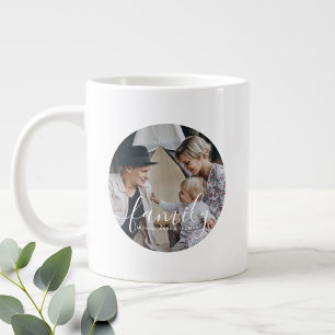 Benutzerdefiniertes Familienfoto mit individuellem Jumbo-Tasse