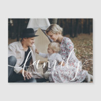 Benutzerdefiniertes Familienfoto mit individuellem